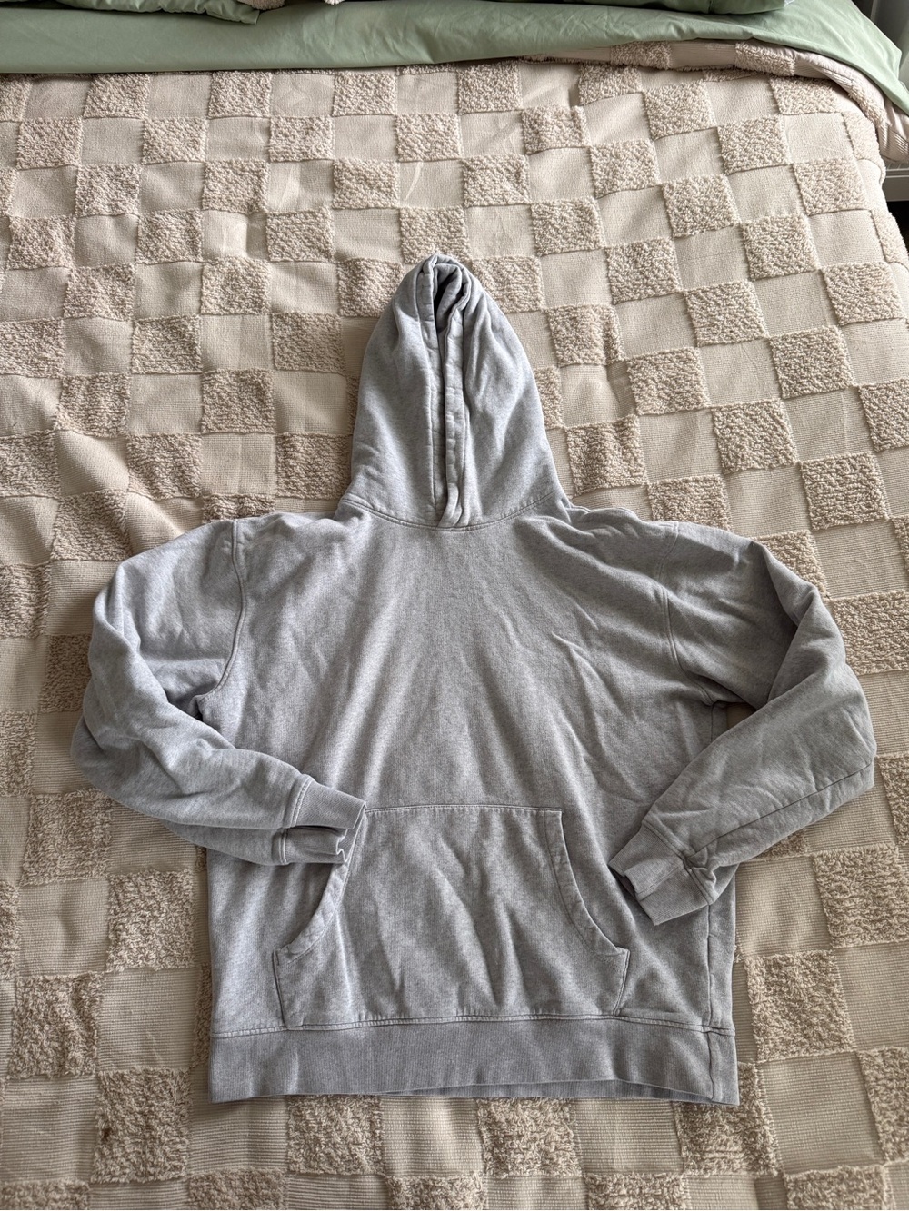 Mate the Label Classic Men's Gray Pullover Hoodie Small